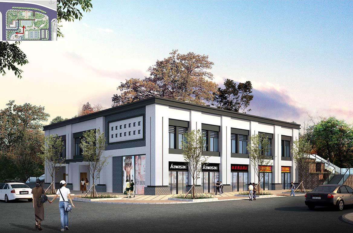 清遠靜福廣場地塊整體規劃設計