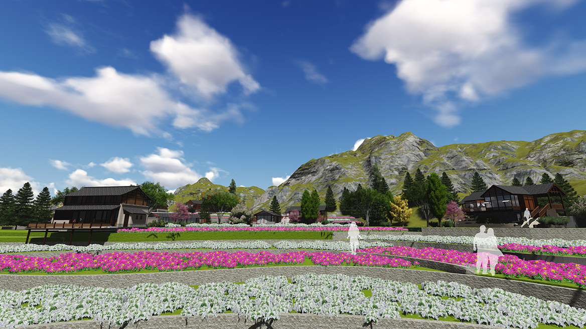 張家界懸崖花開養生谷總體規劃設計效果圖7