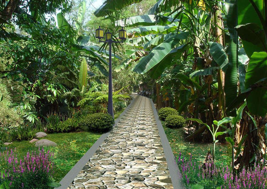 生態(tài)園林景觀設(shè)計圖片