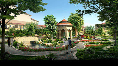 生態住宅區景觀的主要特征