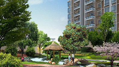 生態園林小區景觀設計要注重以下三方面