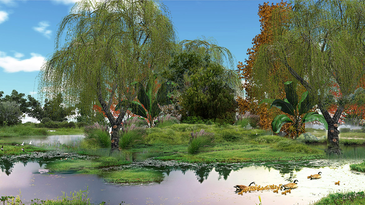 彈流魚保育區效果圖四