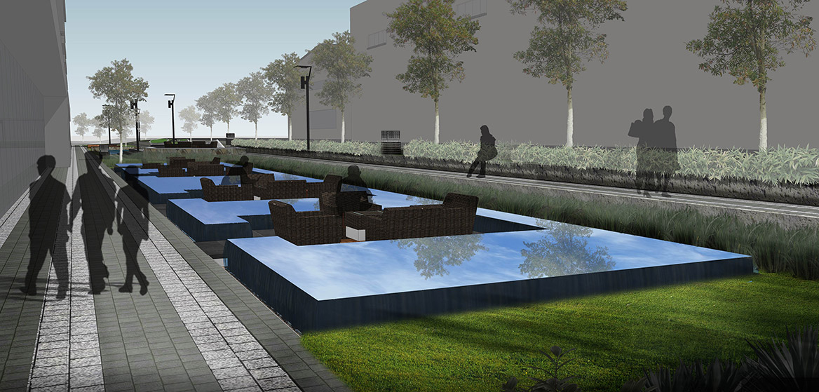 中山蒂森電梯廠景觀規劃設計效果圖四