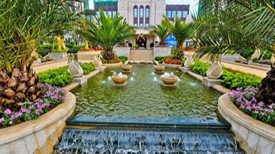 居住區中法式園林景觀的設計原則