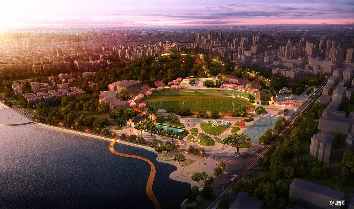 東莞市橋頭鎮體育文化公園規劃設計圖1