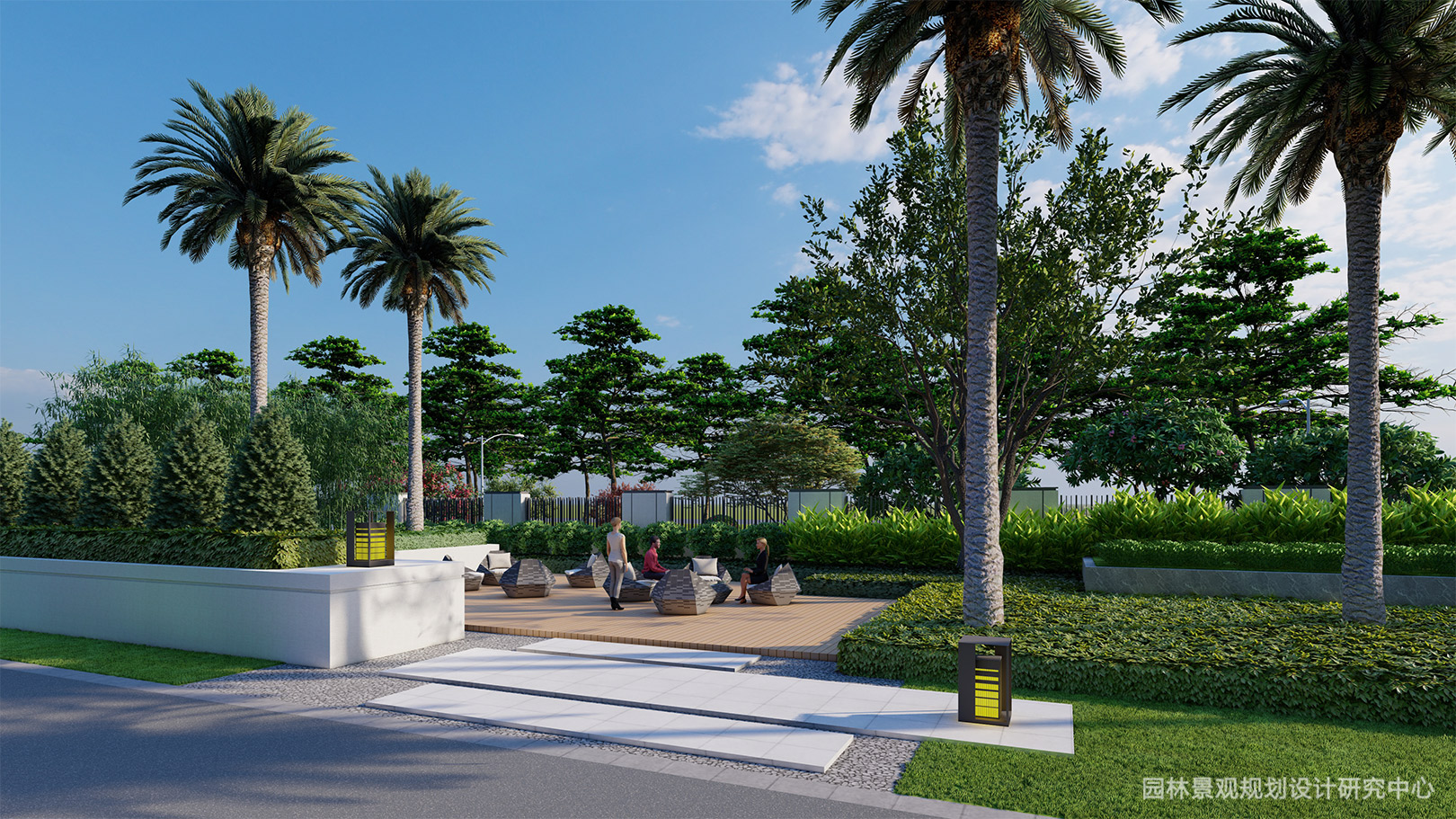 廠區綠化景觀設計特點