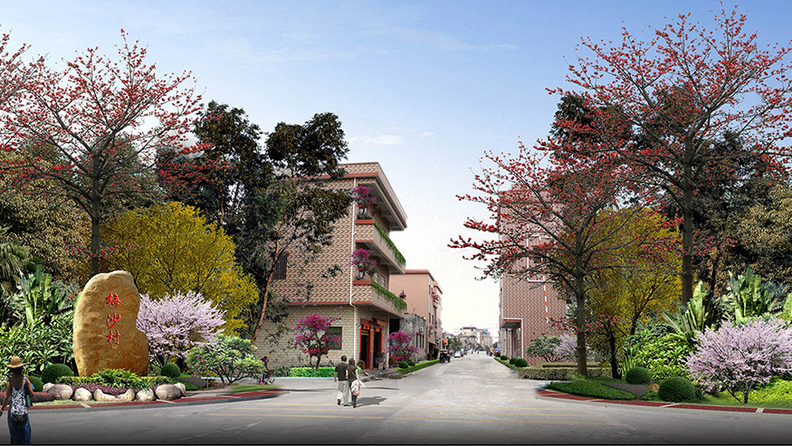 洪梅鎮梅沙村特色村莊塑造工程項目整體規劃