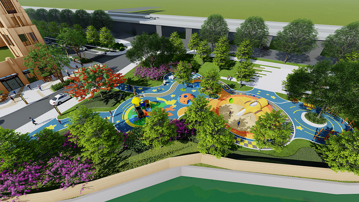 居住小區園林景觀設計9