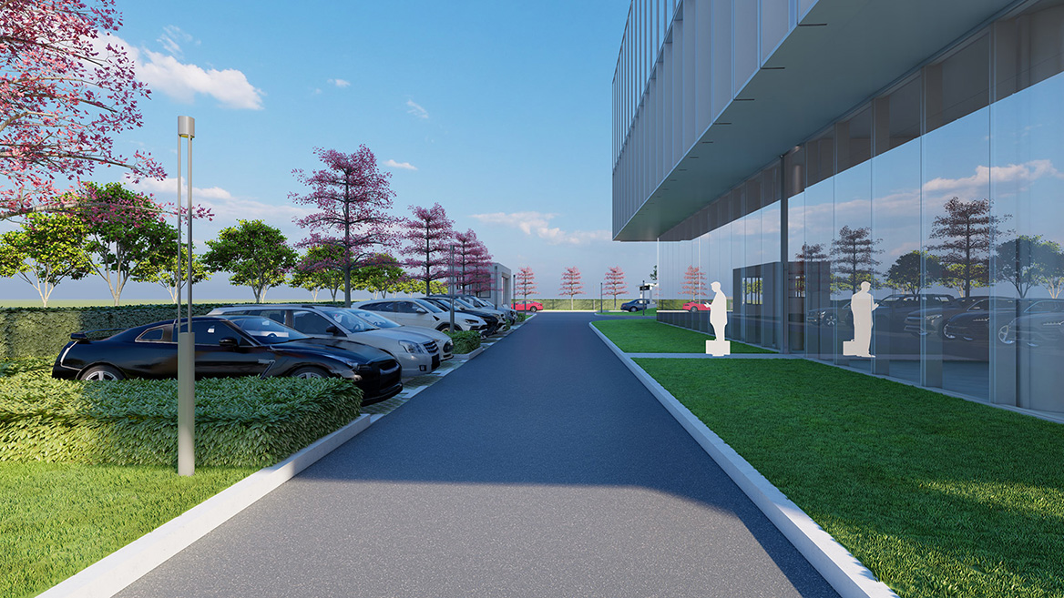 醫藥集團南方總部項目景觀設計案例7