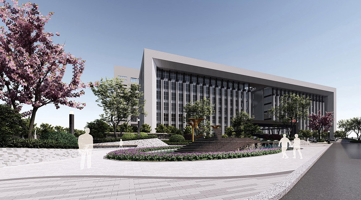 智能產業園景觀設計圖4